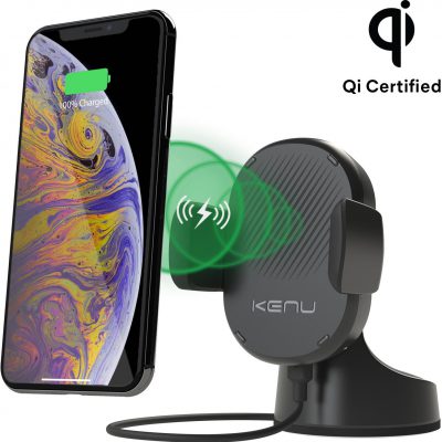 KENU Airbase Wireless Uchwyt Samochodowy Z Bezprzewodowym Ładowaniem ABW-KK-NA