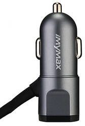 Ładowarka samochodowa iMyMax Fast Car Charger 1x USB 3,4A 472482) Szary