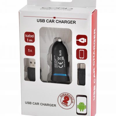 LG Ładowarka Samochodowa Usb 1A Samsung Huawei