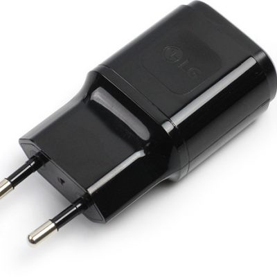LG - Ładowarka sieciowa MCS-04ED 1.8A z odpinanym kablem microUSB - czarna LALG000MCS4BLK000
