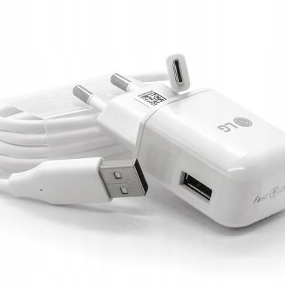 LG Oryginalna Ładowarka Fast | G5 G6 G7 Usb C 1.8A