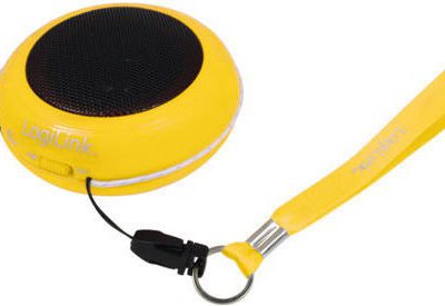 LOGILINK Przenośny głośnik do Mp3/telefonu - żółty [ID0017
