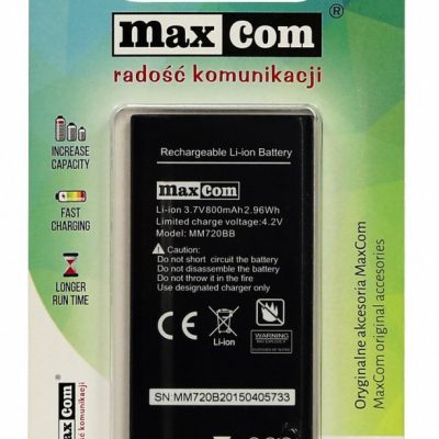 Maxcom Bateria AKUMULATOR LI-ION MM720 - AKUMULATORMM720 - AKUMULATORMAXCO