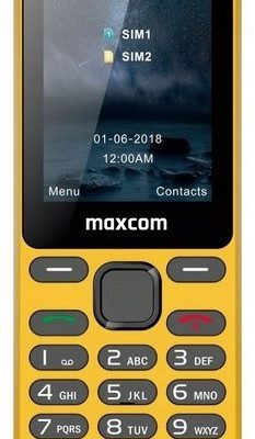 Maxcom MM139 Dual Sim Żółty