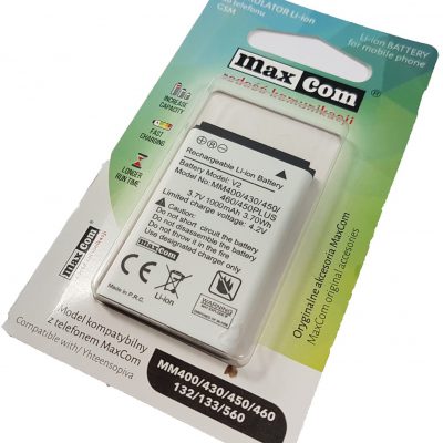 Maxcom Oryg. Bateria Do MM400 430 450 460 132 335