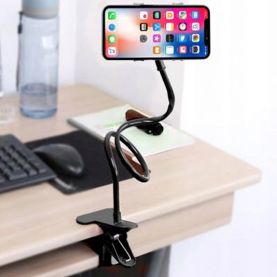 Mobilari GIĘTKI UCHWYT NA TELEFON ELASTYCZNY STATYW DŁUGI M111037 M111037BK