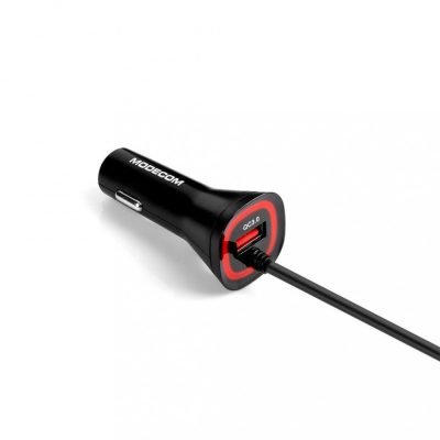 Modecom Ładowarka samochodowa USB MC-KULC ROYAL z kablem USB-C ASMCPLT00000002