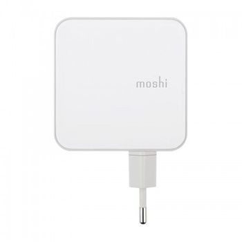 Moshi ProGeo USB-C Wall Charger Ładowarka sieciowa USB-C PD 30 W) USB-A 12 W) z możliwością wymiany adaptera EU) 99MO022117