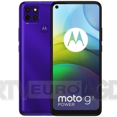 Motorola Moto G9 Power 128GB Dual Sim Fioletowy