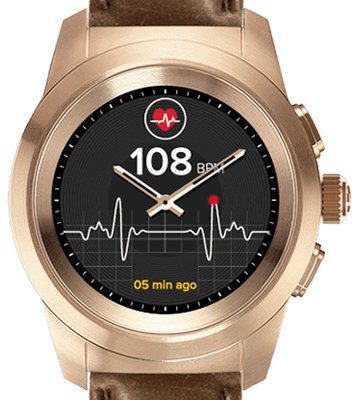 MyKronoz ZeTime Premium Petite złoto-brązowy