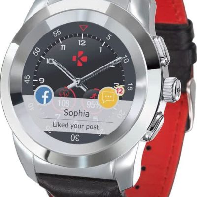 MyKronoz ZeTime Premium Regular srebrny/carbon