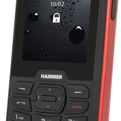 myPhone Hammer 4 64MB Dual Sim Czarno-czerwony