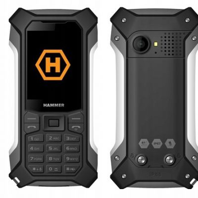 myPhone Hammer Patriot Czarno-srebrny
