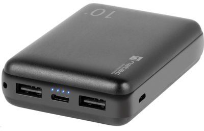 Natec EM Powerbank EXTREME MEDIA Trevi Compact 10000 mAh Czarny
