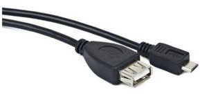 Natec Kabel USB USB MICRO BM-AF USB 2.0 0.15 m NKA-0614