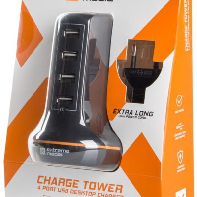 Natec Ładowarka sieciowa 230V -> USB 5V/6A 4 porty 1_622153