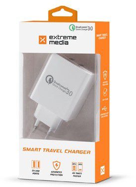 Natec Ładowarka sieciowa Quick Charge 3.0 NUC-1109