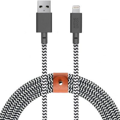 Native Union Belt Kabel Lightning 1,2m (Zebra) BELT-KV-L-ZEB-2