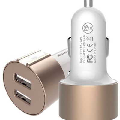 Nillkin Ładowarka samochodowa Vigor 2XUSB 3,4A