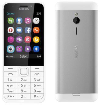Nokia 230 Dual Sim Srebrny