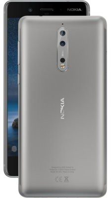 Nokia 8 64GB Dual Sim Srebrny