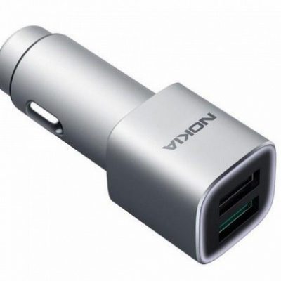 Nokia DC-801 SZYBKA ŁADOWARKA SAMOCHODOWA 2x USB QUICK CHARGE 3.0 2.4A odbierz w Warszawie Faktura VAT 23% Polska gwarancja DC-801