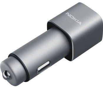 Nokia Ładowarka samochodowa DC-801 2x USB QC3.0 2.4A DC801) MO-NO-L202