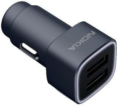 Nokia Pozostali DC-301 Mobile Charger 2x USB 2,4A +1A czarna black) odbierz w Warszawie Faktura VAT 23% Polska gwarancja MO-NO-L201