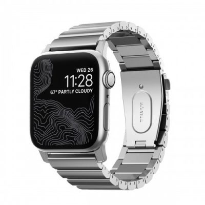 NOMAD Nomad Strap Titanium 42/44 mm | Silver NM1A44S000