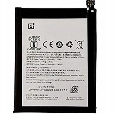 Nowa Oryginalna Bateria BLP613 Oneplus One 3 A3000