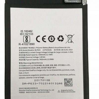 Nowa Oryginalna Bateria BLP633 Oneplus 3T Fvat