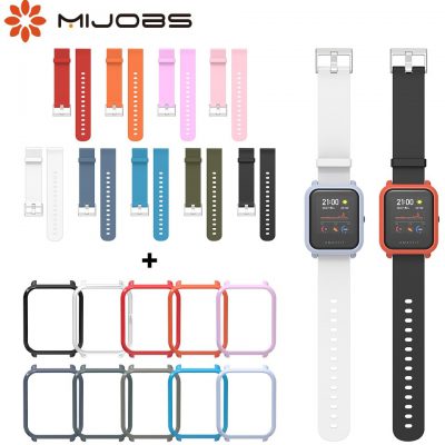 null Dla Amazfit Bip pasek Amazfit Bip Case inteligentne opaski na rękę bransoletka na rękę futerał