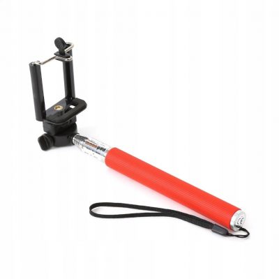 Omega Selfiestick monopod czerwony