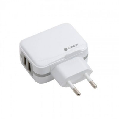Platinet Ładowarka WALL CHARGER 2xUSB 3,4A 43723