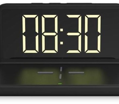 Platinet LED Budzik z bezprzewodową ładowarką LED/10W/230V