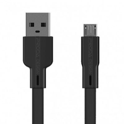 Proda Kabel Proda Fons PD-B18m microUSB 2.1A 1M Czarny proda_20190305165550