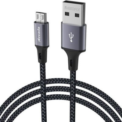Proda Proda Azeada kabel przewód do szybkiego ładowania USB - Micro USB 3 A Power Delivery 1m szary (PD-B52m) PD-B52m