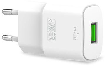 PURO 1xUSB-A 12W biała |