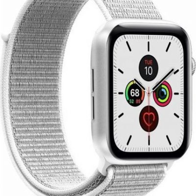 PURO Apple Watch Band Nylonowy pasek do Apple Watch 42 44 mm Biały