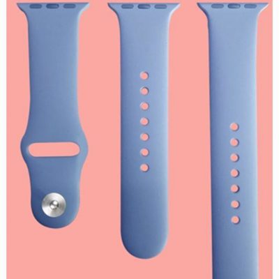PURO ICON Elastyczny pasek sportowy do Apple Watch 42 / 44 mm (S/M/L) Granatowy AW44ICONDKBLUE