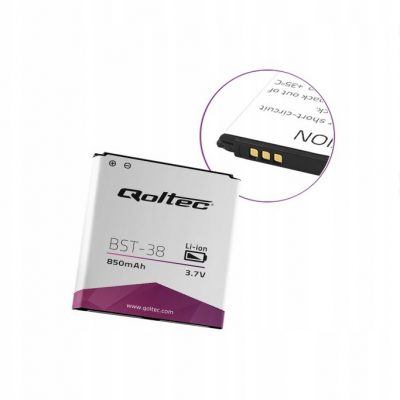Qoltec Bateria do Sony Ericsson BST-38 850mAh