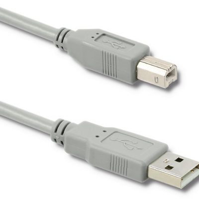 Qoltec KABEL USB 2.0 AM BM | 1M 50395 Zamów do 16:00 wysyłka kurierem tego samego dnia! 50395