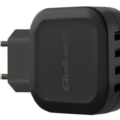 Qoltec Ładowarka sieciowa | 24W | 5V | 4.8A | 4xUSB 50192
