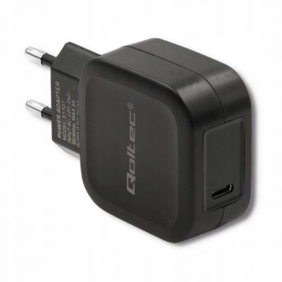 Qoltec ładowarka sieciowa 5V 3A 20W Usb-c