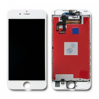 Qoltec Qoltec Wyświetlacz dotykowy LCD do Apple iPhone 6S | biała ramka