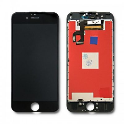 Qoltec Qoltec Wyświetlacz dotykowy LCD do Apple iPhone 6S | czarna ramka