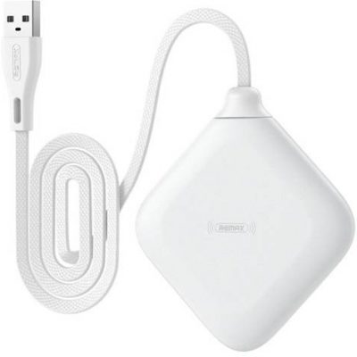 Remax bezprzewodowa ładowarka Qi 5 W do telefonu i słuchawek biały (RP-W14 white) 6954851233015