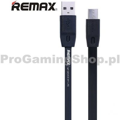 Remax Kabel do transmisji danych z obsługą Szybkie ładowanie z złącze micro USB o długo