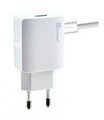 Reverse Ładowarka sieciowa U20 z kablem USB Typ-C USB-C i gniazdem USB 2,1A U20 USB-C