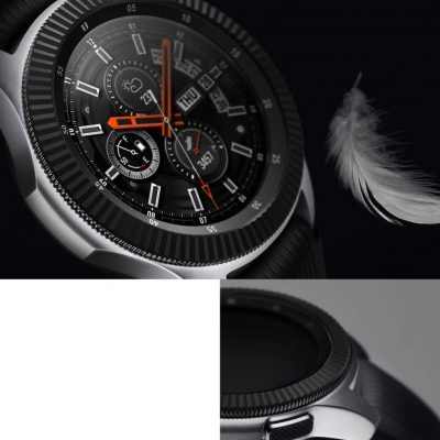 Ringke Nakładka na tachymetr do Galaxy Gear S3/Galaxy Watch 46 mm Ringke Bazel Ring - Steel Black RGK844SBLK